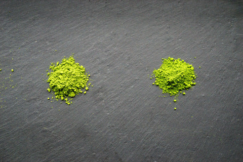 Matcha Eistee mit Limette