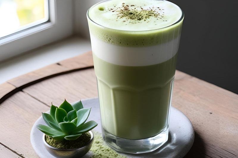 Iced Matcha Latte Rezept